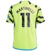 Maglia ufficiale Arsenal Martinelli 11 Trasferta 2023-24 per Bambino